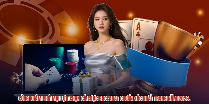 Cùng khám phá mọi lựa chọn cá cược baccarat chuẩn xác nhất trong năm 2026.