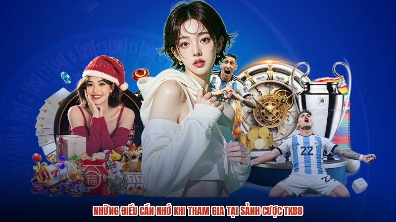Những điều cần nhớ khi tham gia tại sảnh cược TK88