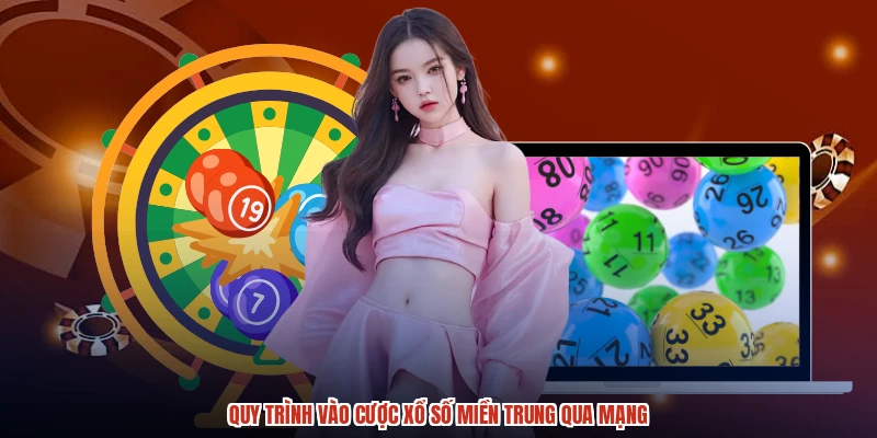 Quy trình vào cược xổ số miền trung qua mạng